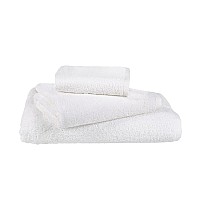 Бяла хавлиена кърпа Hotel Lux 500 г/м2 - 30/50, 50/90 или 70/140 см, Спалното Бельо - Магазин за спално бельо Бяла хавлиена кърпа Hotel Lux 500 г/м2 - 30/50, 50/90 или 70/140 см - Бели хавлиени кърпи от 100% памук с много висока плътност и издръжливост, без украсителен борд, подходящи за използване в хотели, къщи за гости и други условия на интензивна употреба.
