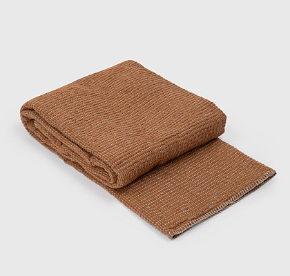 Одеяло Атлас в кафяво 150/200 см (Памук, Акрил, Полиестер)