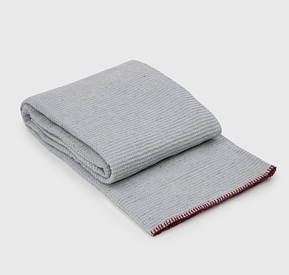 Одеяло Атлас в сиво 150/200 см (Памук, Акрил, Полиестер)