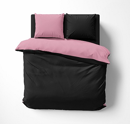 Спално бельо в Черен и Розов цвят