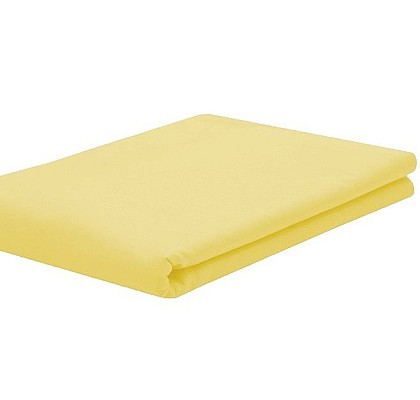 Долен чаршаф без ластик ранфорс – жълто
