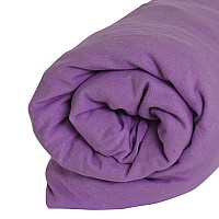 Долен чаршаф трико с ластик лилав - Много мек и плътен долен чаршаф в лилав цвят, с ластик, произведен от чист памук- трико.