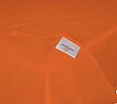 Оранжев долен чаршаф ранфорс без ластик