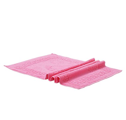 Памучна хавлиена кърпа за баня - Розово