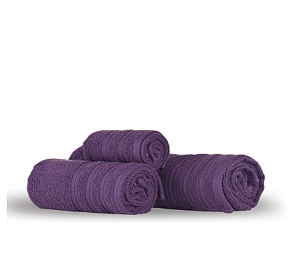 Хавлиена кърпа Алекс лилава 100% памук