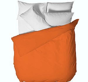 Оранжев плик за завивка ранфорс памук