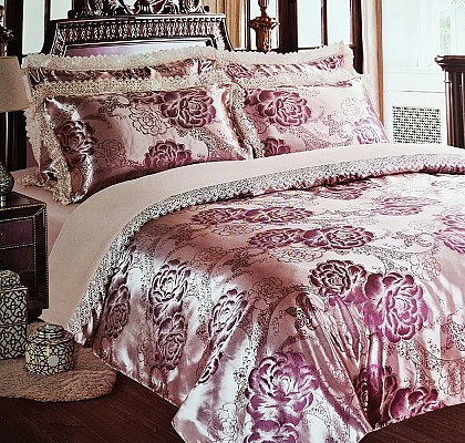 Луксозно спално бельо с дантела от Бамбук