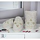 Комплект Халат за баня с бродерия, хавлия и чехли Кая Капучино Комплект Халат за баня с бродерия, хавлия и чехли Кая Капучино
