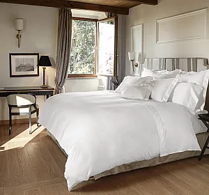 Ултра луксозно спално бельо Signoria Firenze Nuvola White - 5 части