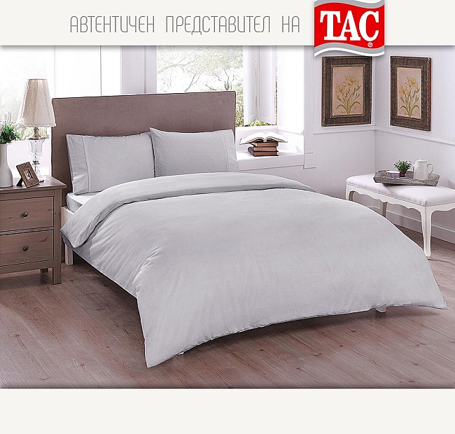 Едноцветно Двойно спално бельо Tac Basic ранфорс Бяло, Спалното Бельо - Магазин за спално бельо Едноцветно Двойно спално бельо Tac Basic ранфорс Бяло - Двоен спален комплект ранфорс бял Basic е идеалното решение за създаване на уют и комфорт във вашата спалня.