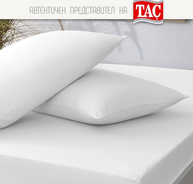 Чаршаф с ластик 160/200 + 2 бр. калъфки за възглавници 50/70 см бял Тач Турция, Спалното Бельо - Магазин за спално бельо Чаршаф с ластик 160/200 + 2 бр. калъфки за възглавници 50/70 см бял Тач Турция - Чаршаф с ластик 160/200 + 2 бр.
