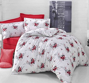 Хубаво спално бельо - Amazing red - ранфорс
