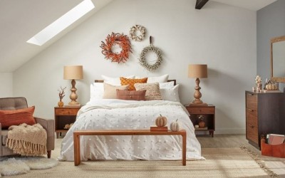 8 идеи за есенна декорация за спалнята