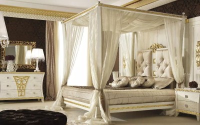 Луксозно легло с балдахин: привлекателен елемент от интериора на спалнята