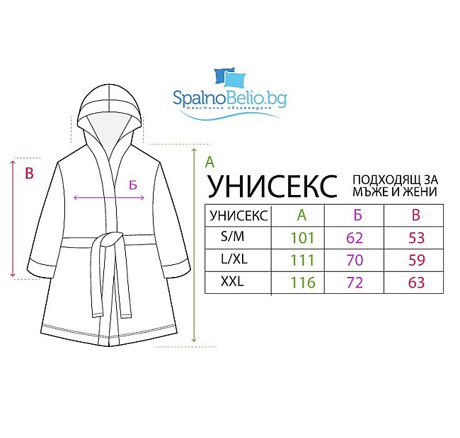 Халат за баня с качулка Style цвят графит - Висококачествен хавлиен халат Style е изработен от 100% памук, халатът е с високи попивателни качества, абсорбира водата от тялото лесно и бързо.