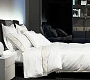 Италианско спално бельо Signoria Firenze Luna White Ivory Taupe