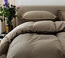 Комплект калъфки за възглавница памучен сатен White Boutique Grey Cliff