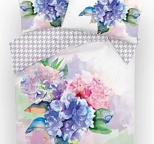 Красиво Спално бельо BOUQUET с дигитална щампа
