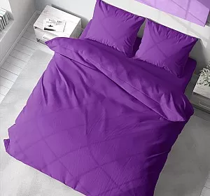 Лилаво спално бельо