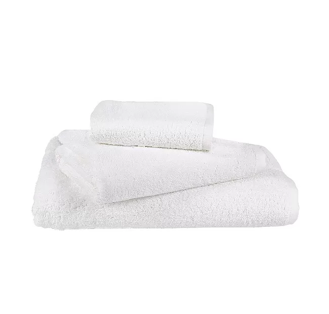 Бяла хавлиена кърпа Hotel Lux 500 г/м2 - 30/50, 50/90 или 70/140 см, Спалното Бельо - Магазин за спално бельо Бяла хавлиена кърпа Hotel Lux 500 г/м2 - 30/50, 50/90 или 70/140 см - Бели хавлиени кърпи от 100% памук с много висока плътност и издръжливост, без украсителен борд, подходящи за използване в хотели, къщи за гости и други условия на интензивна употреба.