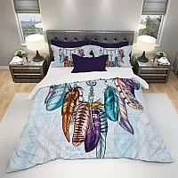 3Д Спално бельо Dream Catcher био памук 3Д Спално бельо Dream Catcher био памук - Ръчно изработено спално бельо с уникален дизайн.