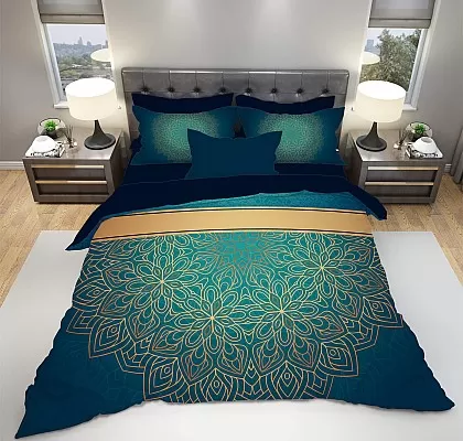Спално бельо Mandala Boho 3D дизайн