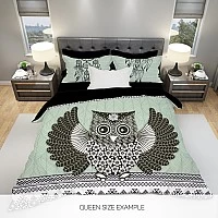 Дизайнерски Комплект спално бельо Boho Owl Дизайнерски Комплект спално бельо Boho Owl - Насладата не е мираж с това Ръчно изработено спално бельо с уникален дизайн и 3Д принт.