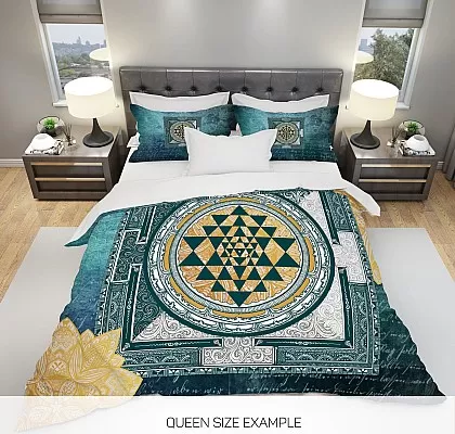 Комплект спално бельо Boho Sri Yantra