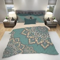 Спално бельо с уникален дизайн Boho - Зарадвайте се със здравословен сън и усещане за комфорт с тези комплекти спално бельо от мандала от Никол Танеф.