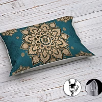 Органично спално бельо King Mandala Органично спално бельо King Mandala - Дизайнерско спално бельо вдъхновено от индийската митология с уникален съблимационен принт.