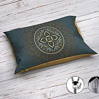 Комплект спално бельо от мандала Blue Boho Комплект спално бельо от мандала Blue Boho - Всяко спално бельо от мандала е изработено от внимателно подбрани висококачествени материали като удобен памучен сатен и ултра-мек микрофибър от предната страна на комплектите.
