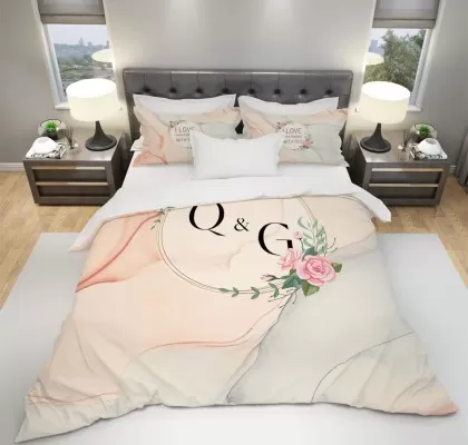 Романтично Спално бельо Beautiful Dreamer - ръчна изработка