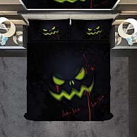 Спално бельо Halloween, Спалното Бельо - Магазин за спално бельо Спално бельо Halloween - Спално бельо подходящо за Хелуин, изработено от качествен био памук и горна страна принт върху мек ултракачествен микрофибър.