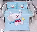 Спално бельо за бебета от памучен сатен
