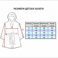 Детски халат Зайче - 4 или 6 години, Спалното Бельо - Магазин за спално бельо Детски халат Зайче - 4 или 6 години - Качествен памучен детски халат в бяло и бродерия на зайче, подходящ както за момче, така и за момиче - гарантирано качество от Роксима Дрийм.