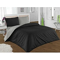 Стилно спално бельо Памук Black and Gray Стилно спално бельо Памук Black and Gray - Стилен и класен спален комплект от чист памук - 100% в черно и сиво, произведен в България.