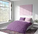 Двулицево лилаво спално бельо от Памук Purple Ink