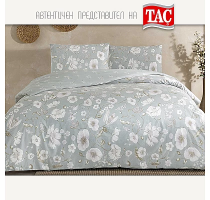 TAC Спално бельо памук Ранфорс КЛАРА - двойно