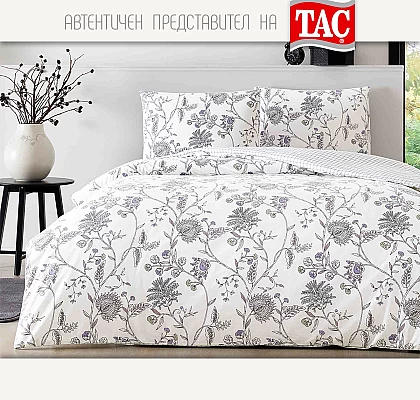 Двойно спално бельо 4 части Тач Ранфорс ROSIE