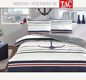 TAC Ranforce морско Спално бельо за спалня Котва