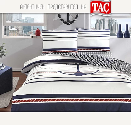 TAC Ranforce морско Спално бельо за спалня Котва