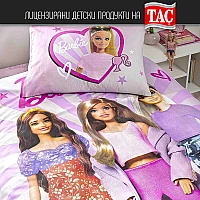 Детско спално бельо ТАЧ - BARBIE SHINE - Ранфорс, с чаршаф с ластик, Спалното Бельо - Магазин за спално бельо Детско спално бельо ТАЧ - BARBIE SHINE - Ранфорс, с чаршаф с ластик - ТАЧ BARBIE SHINE – Спящата красавица в розово!