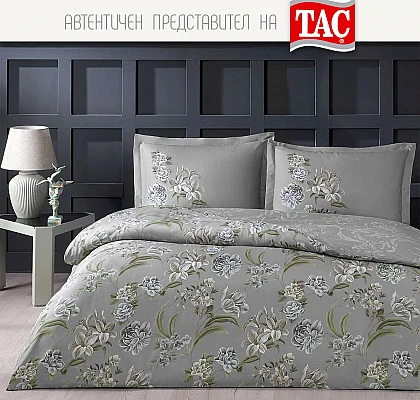 Двойно спално бельо ТАЧ памучен сатен - ELODIE