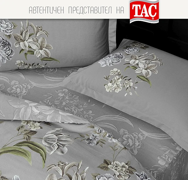 Двойно спално бельо ТАЧ памучен сатен - ELODIE, Спалното Бельо - Магазин за спално бельо Двойно спално бельо ТАЧ памучен сатен - ELODIE - ТАЧ ELODIE - Лукс и елегантност в спалнята!