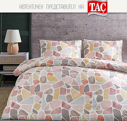 Спално бельо голяма спалня ТАЧ Ранфорс ALVY