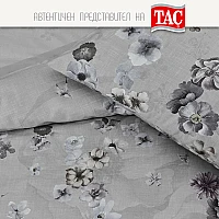 Спално бельо ТАЧ Ранфорс CLAIRE за голяма спалня - Спално бельо ТАЧ CLAIRE - Нежна романтика в сивоТърсите да добавите нотка романтика и изтънченост в спалнята си?
