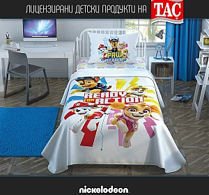 Детско спално бельо пике - PAW PATROL Пес Патрул - Тач