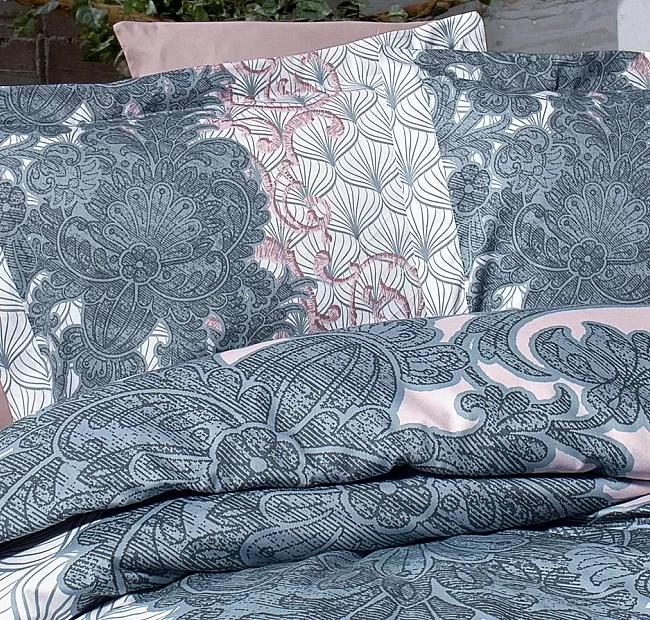 Спално бельо голяма спалня Envogue Deluxe Saten Linda, Спалното Бельо - Магазин за спално бельо Спално бельо голяма спалня Envogue Deluxe Saten Linda - Луксозно турско спално бельо на световноизвестната марка Envogue, изработено от плътен памук сатен - 100% ествествен произход.