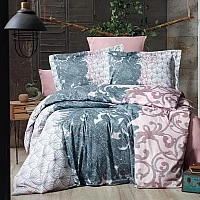 Спално бельо голяма спалня Envogue Deluxe Saten Linda, Спалното Бельо - Магазин за спално бельо Спално бельо голяма спалня Envogue Deluxe Saten Linda - Луксозно турско спално бельо на световноизвестната марка Envogue, изработено от плътен памук сатен - 100% ествествен произход.