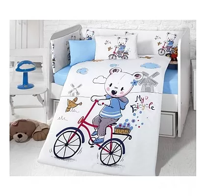 Луксозно бебешко спално бельо My Bicycle
